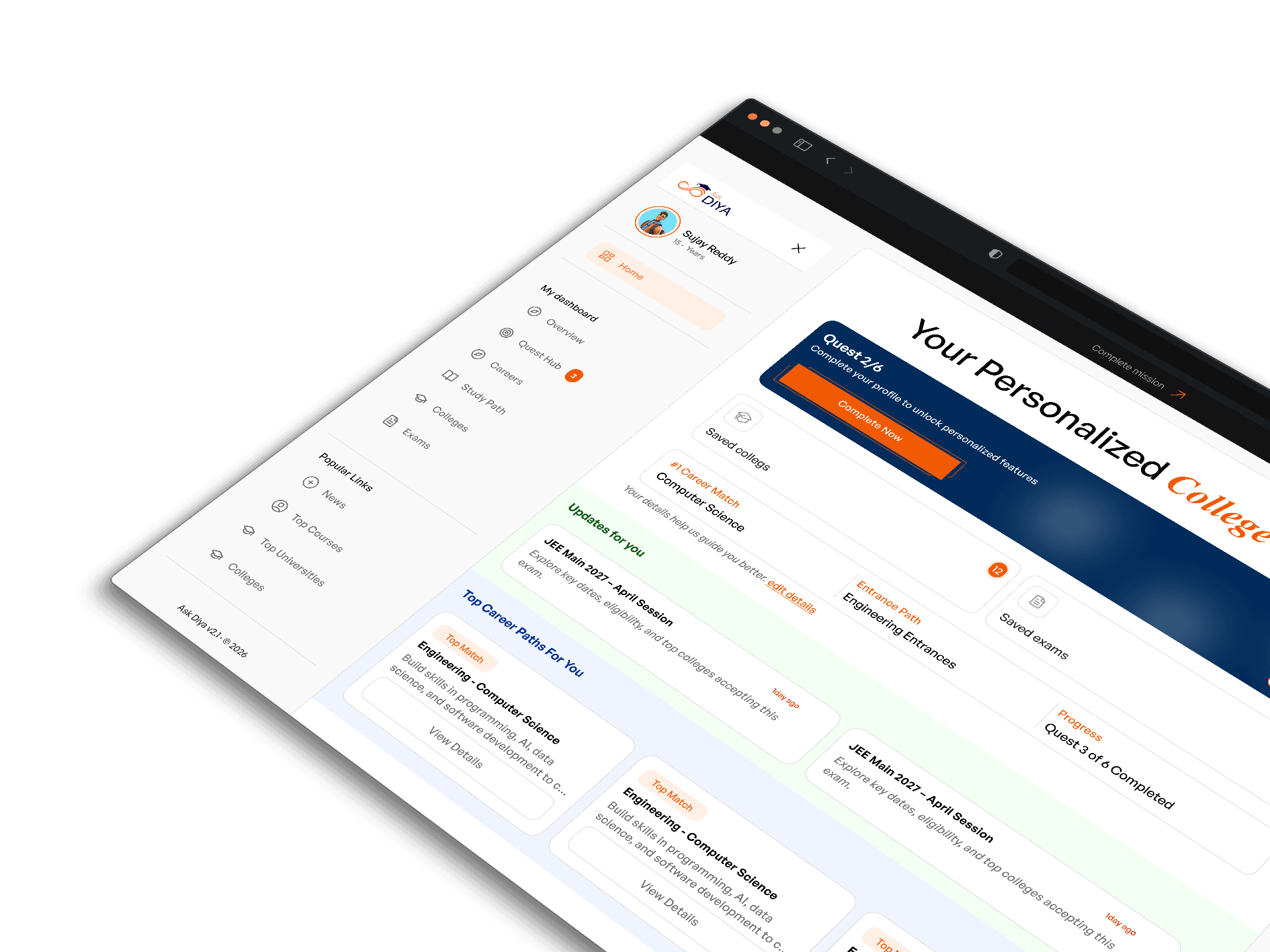 See Parent Dashboard in Action